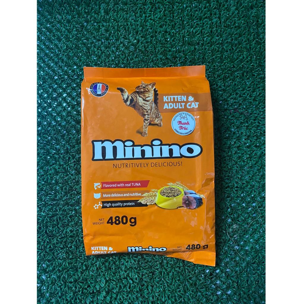 MININO 480g - Thức ăn dành cho mèo con và mèo lớn