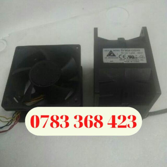 Quạt đôi 2 cánh tản nhiệt Delta 12V 1.20A 8 X 5 cm