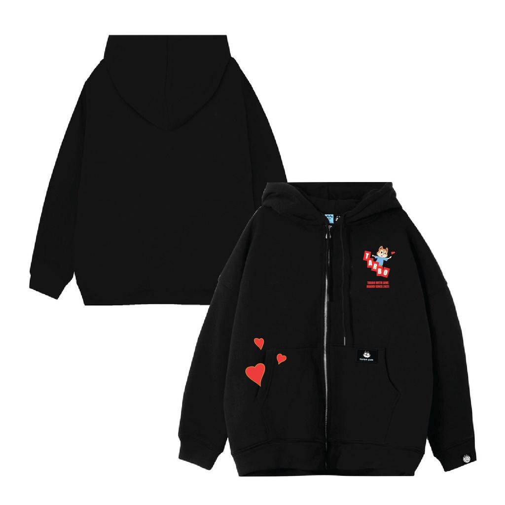 ÁO KHOÁC HOODEI ZIP WITH LOVE NAM NỮ