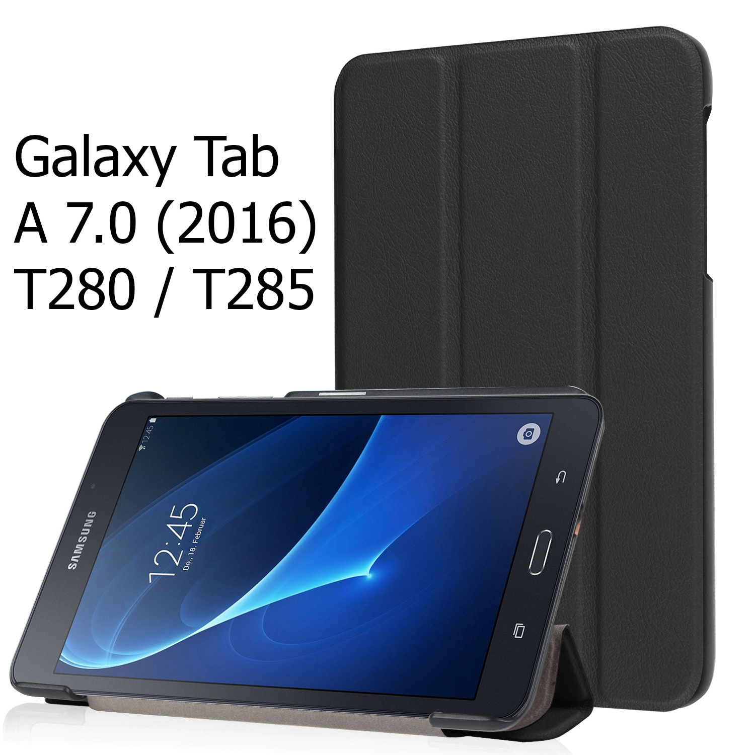 Bao Da Cover Cho Máy Tính Bảng Samsung Galaxy Tab A 7.0 (2016) T280 / T285 Hỗ Trợ Smart Cover