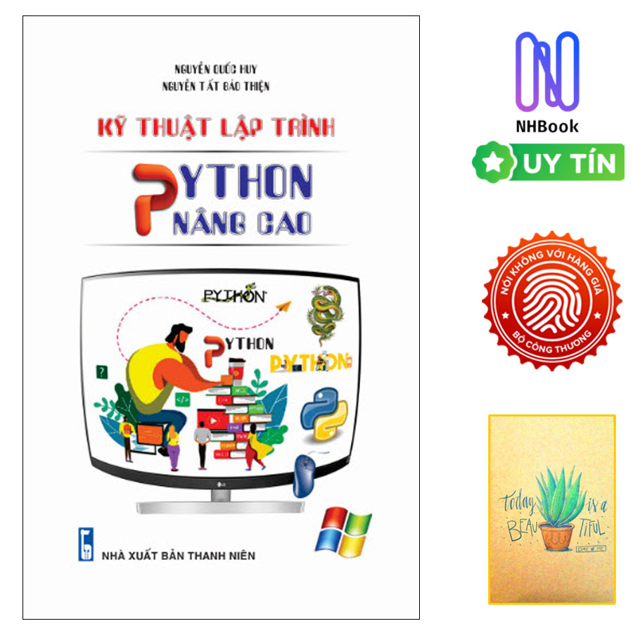 Sách - Kỹ Thuật Lập Trình Python Nâng Cao - Bìa Mềm Tặng Sổ Tay Xương Rồng