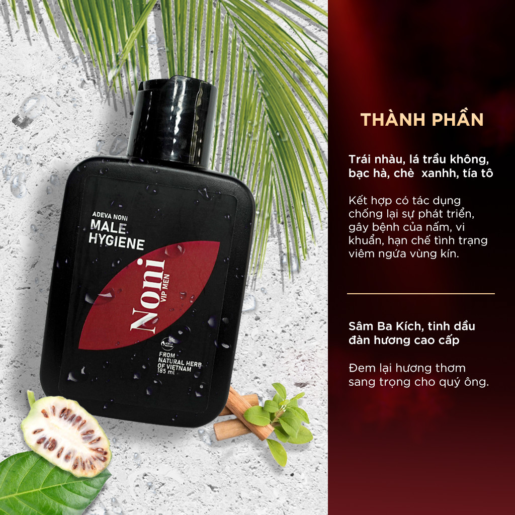 Dung dịch vệ nam - Noni Vip Men 185ml