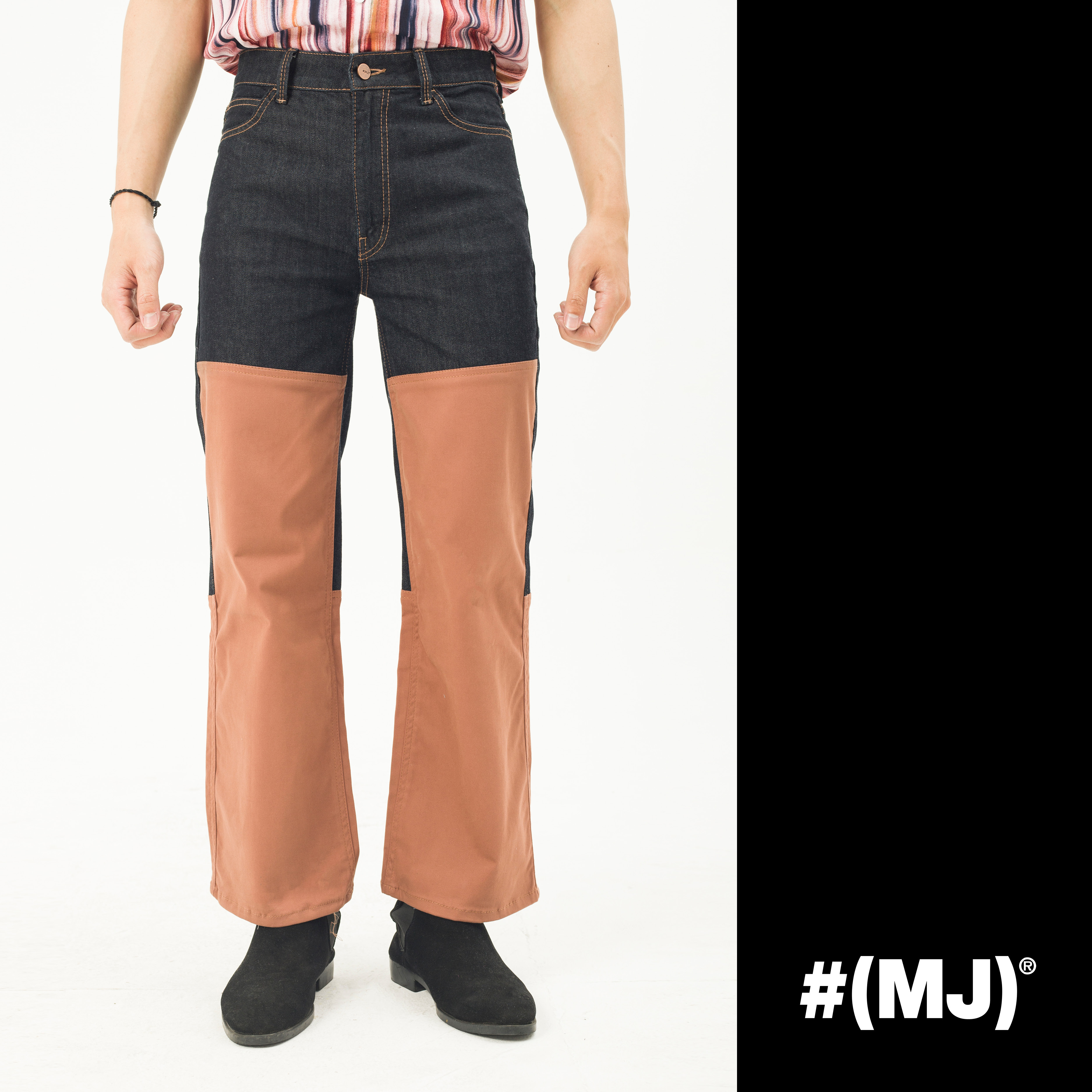 Quần jeans nam dài ống đứng thời trang MESSI MJT0133