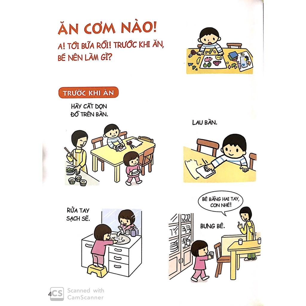 Cẩm Nang Sinh Hoạt Bằng Tranh Cho Bé - Tập 2: Kĩ Năng Khi Ăn Uống