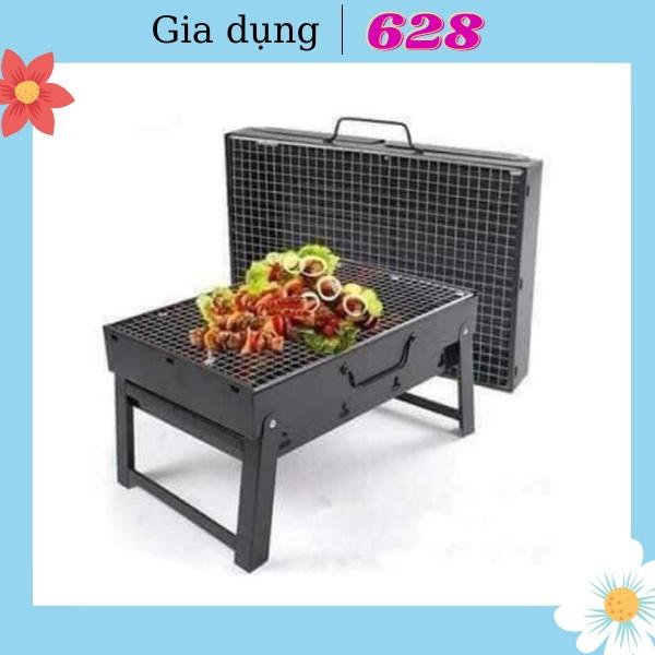 Bếp nướng than hoa vuông_bếp nướng than hoa ngoài trời