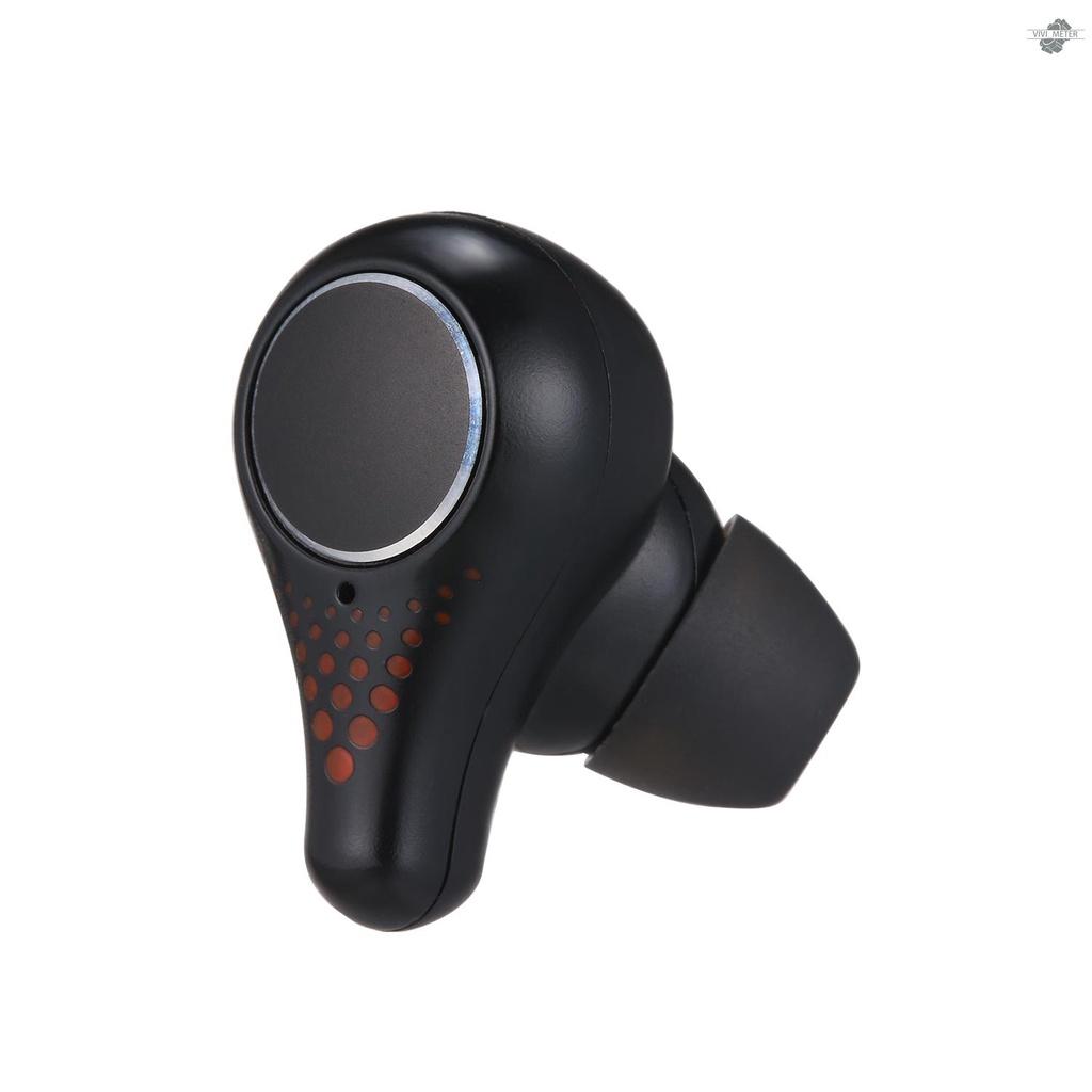 BT 5.0 True Wireless Earbuds with Charging Case TWS Earphone Sport Headset CVC 8.0 Noise Reduction LED Battery Display