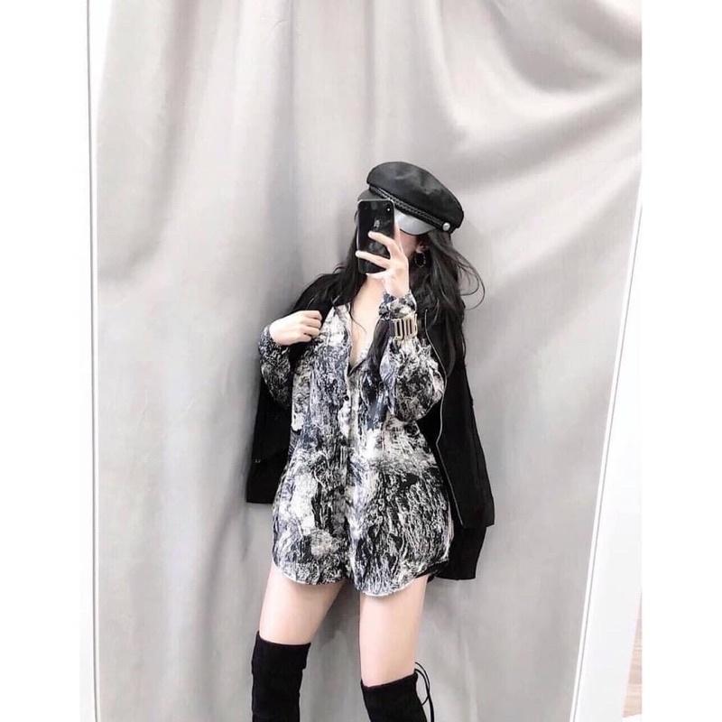 ÁO SƠMI LỤA LOANG