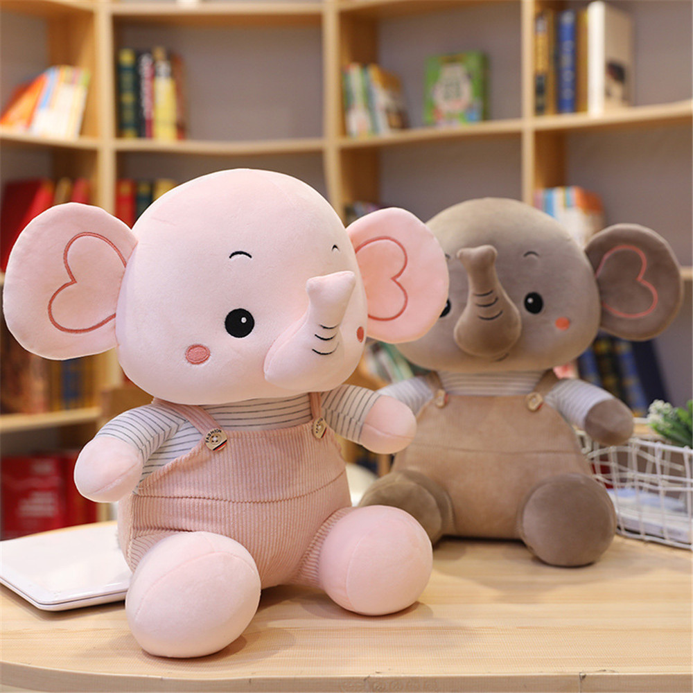 Gấu bông hình con voi - Voi bông cao cấp vải nhung co giãn 4 chiều
