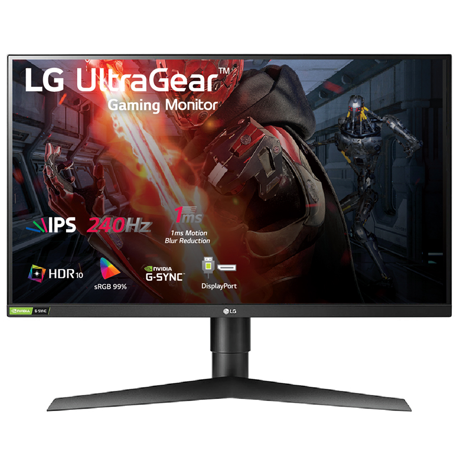 Màn hình Gaming LG UltraGear 27GN750-B 27'' 16:9 Full HD (1920x1080) / 1ms / 240Hz / IPS / HDR10 / NVIDIA G-Sync Compatible/ Adaptive-Sync - Hàng Chính Hãng