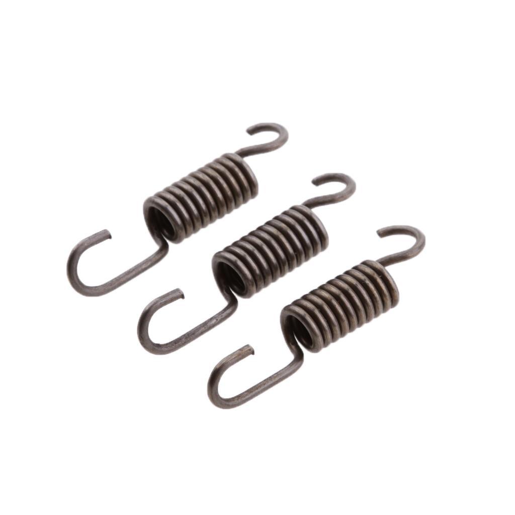 6x3 Pieces 2 Stroke Engine Parts Clutch Pads Spring for 49cc Mini Bike