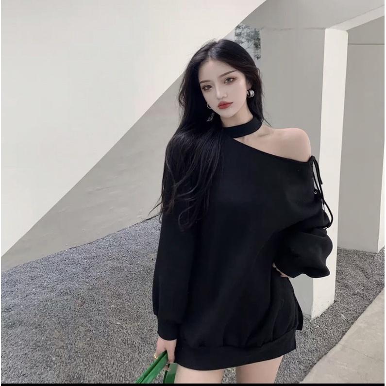 Áo lệnh vai đan dây