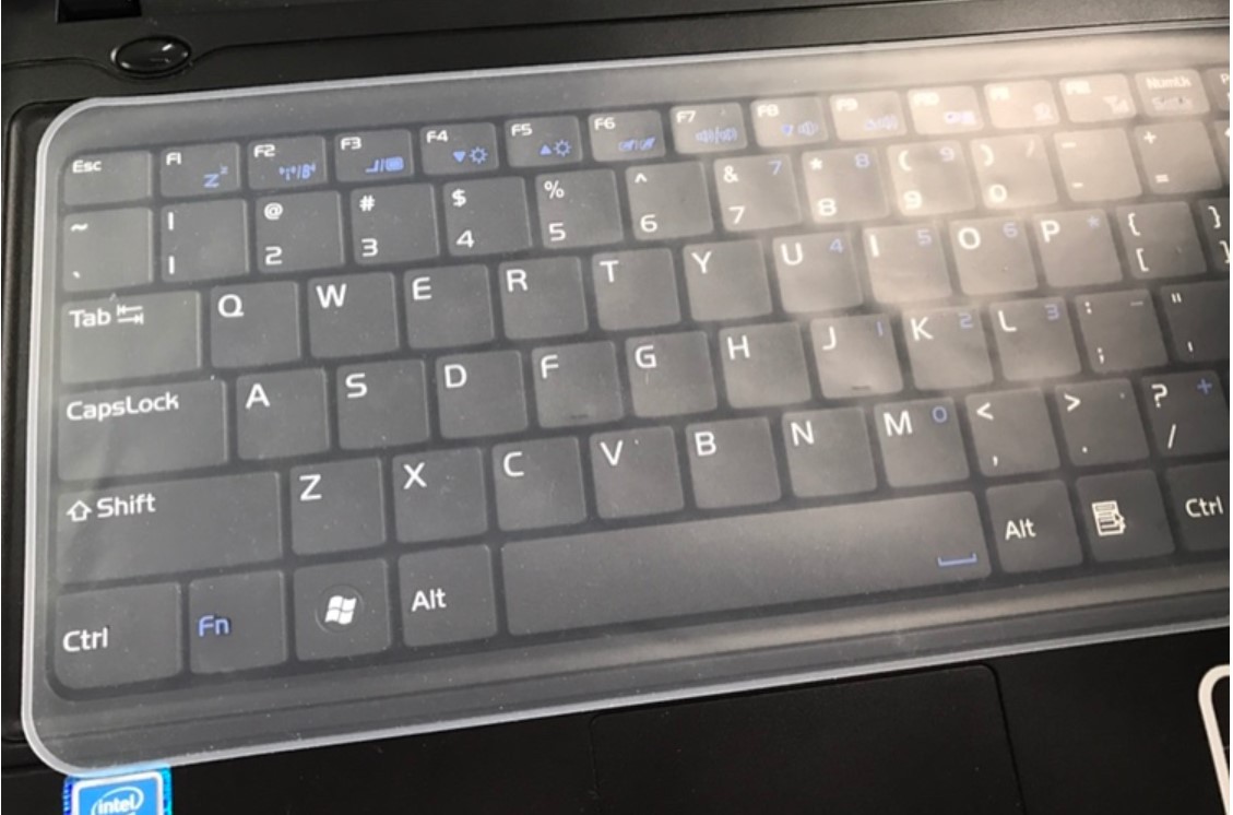 Combo 2 màng phủ bảo vệ bàn phím laptop chống bụi GROFA hàng nhập khẩu