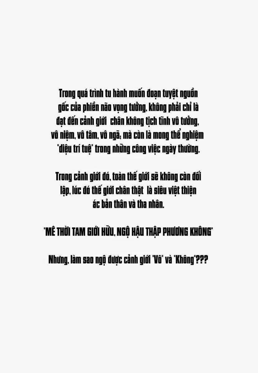 thiền thuyết (zen speaks) chapter 1 2