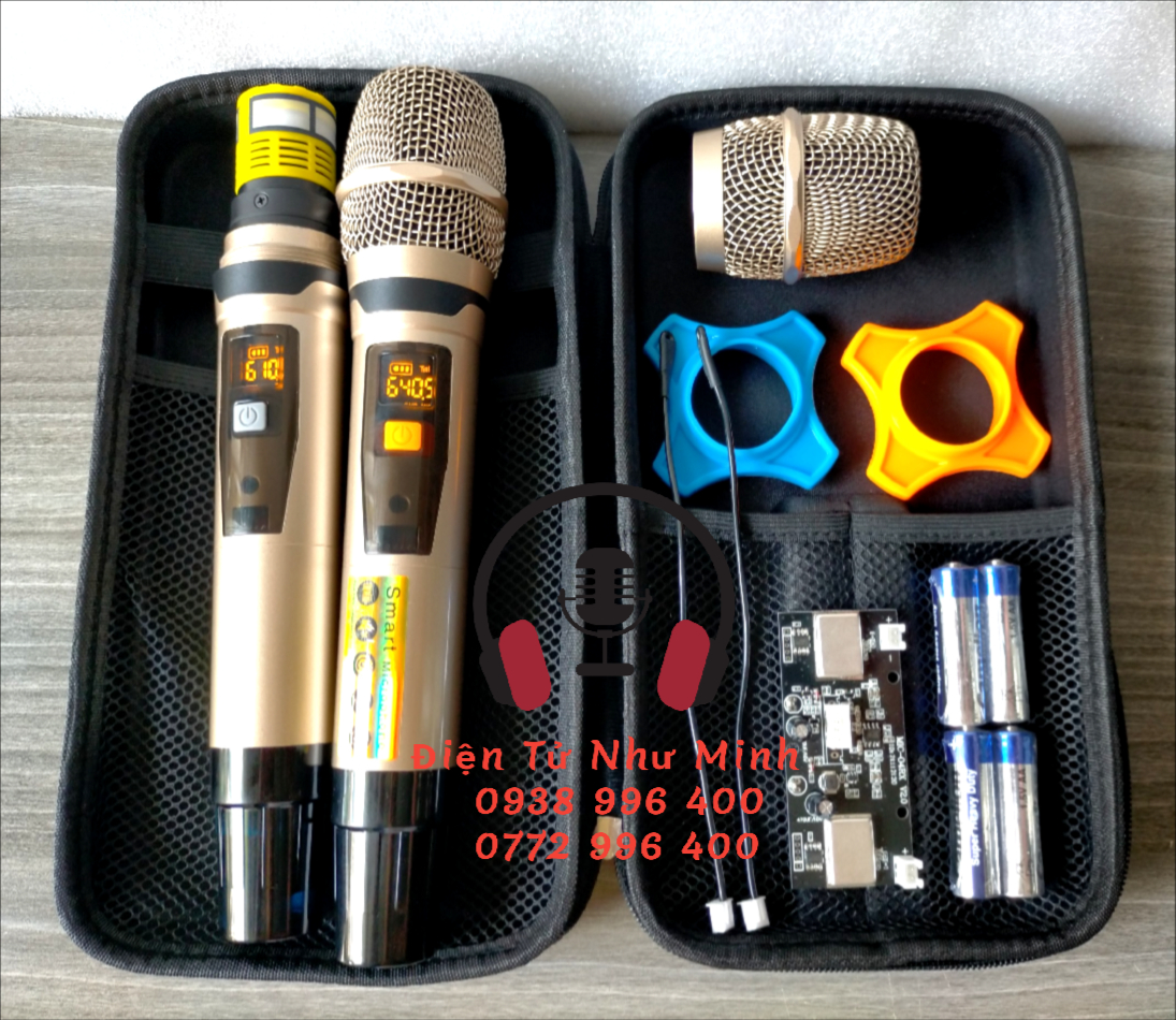 MIC LOA KÉO CAO CẤP M11 KÈM HỘP ĐỰNG VÀ CHỐNG LĂN