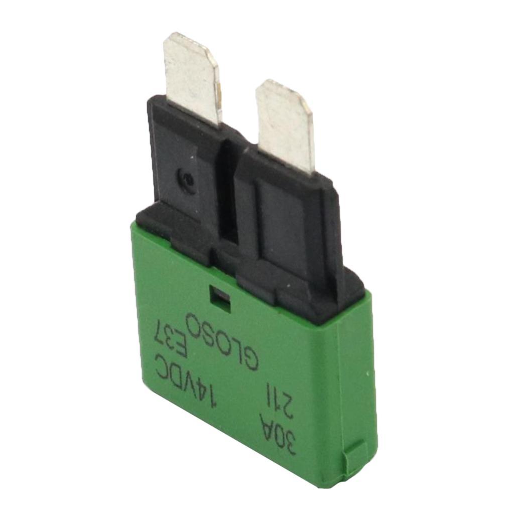 2xBlade Fuse Circuit Breaker Automatic Reset Marine  30A