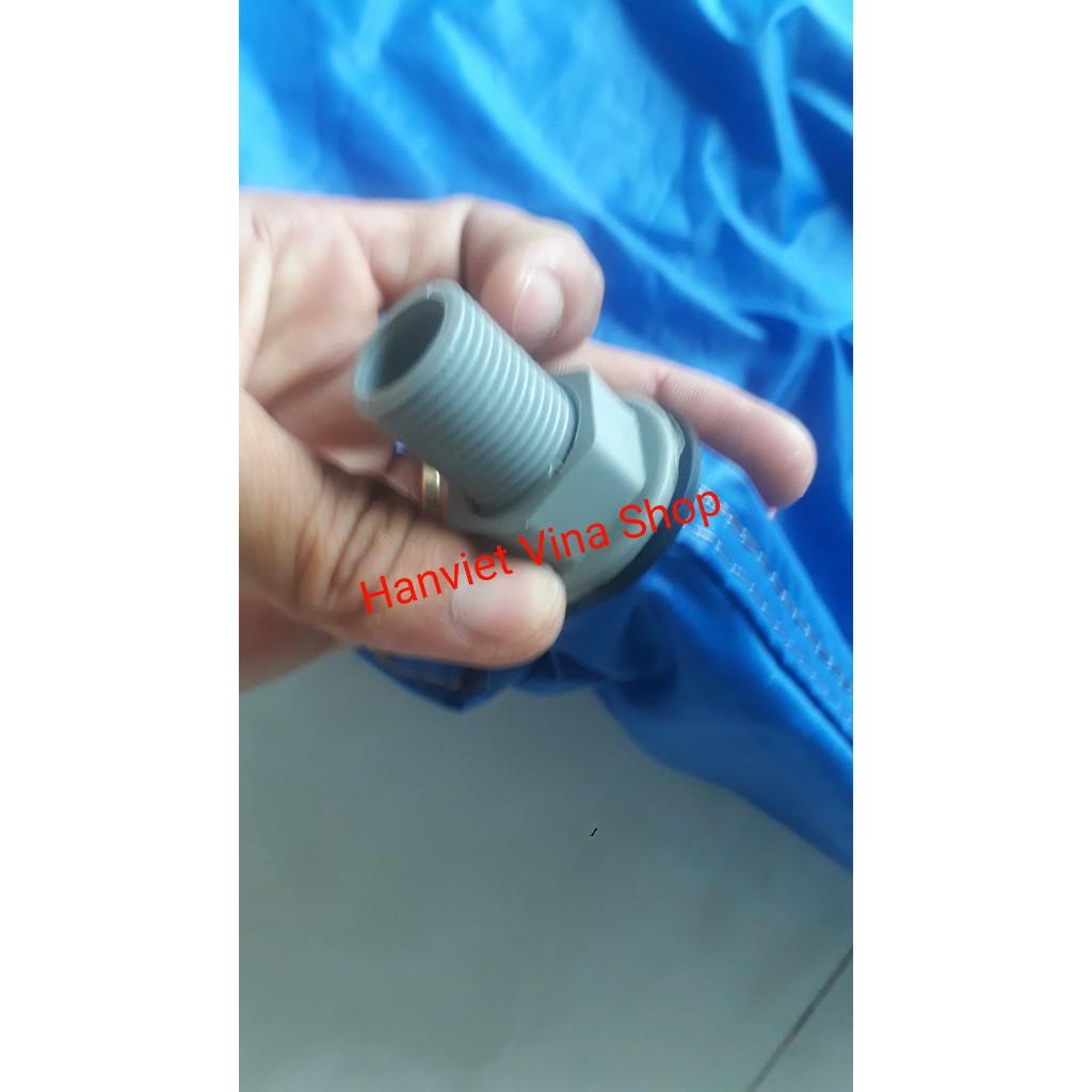 Áo vệ sinh Máy Lạnh không đuôi - Xanh Bích