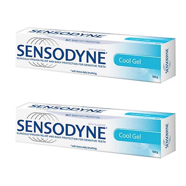 Combo 2 Kem đánh răng SENSODYNE Cool Gel - mát lạnh (100g)