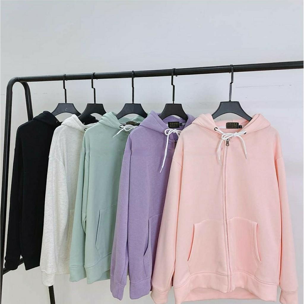 Áo Khoác BASIC Nỉ Bông Unisex ( 5màu )
