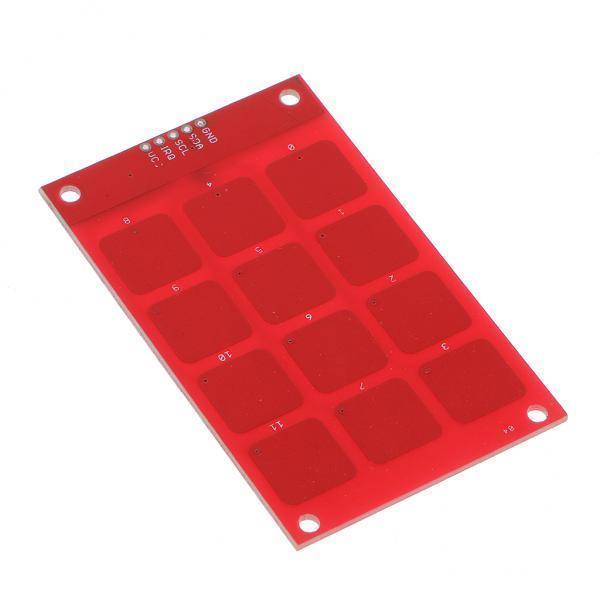 3-5pack MPR121 Capacitive Touch Shield Module Sensitive 3*4 Key Keyboard for