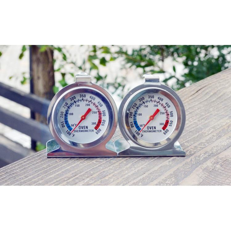 Nhiệt kế lò nướng - Oven Thermometer + tạp dề chống thấm nước