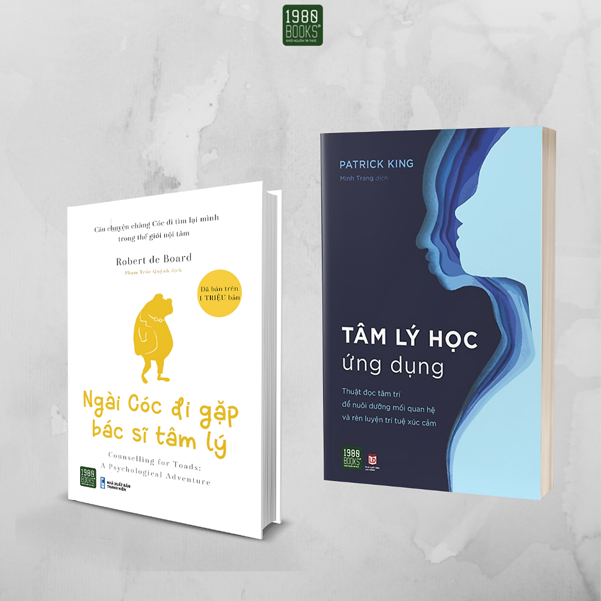 Combo 2 cuốn Ngài Cóc đi gặp bác sĩ tâm lý + Tâm lý học ứng dụng - Bản Quyền