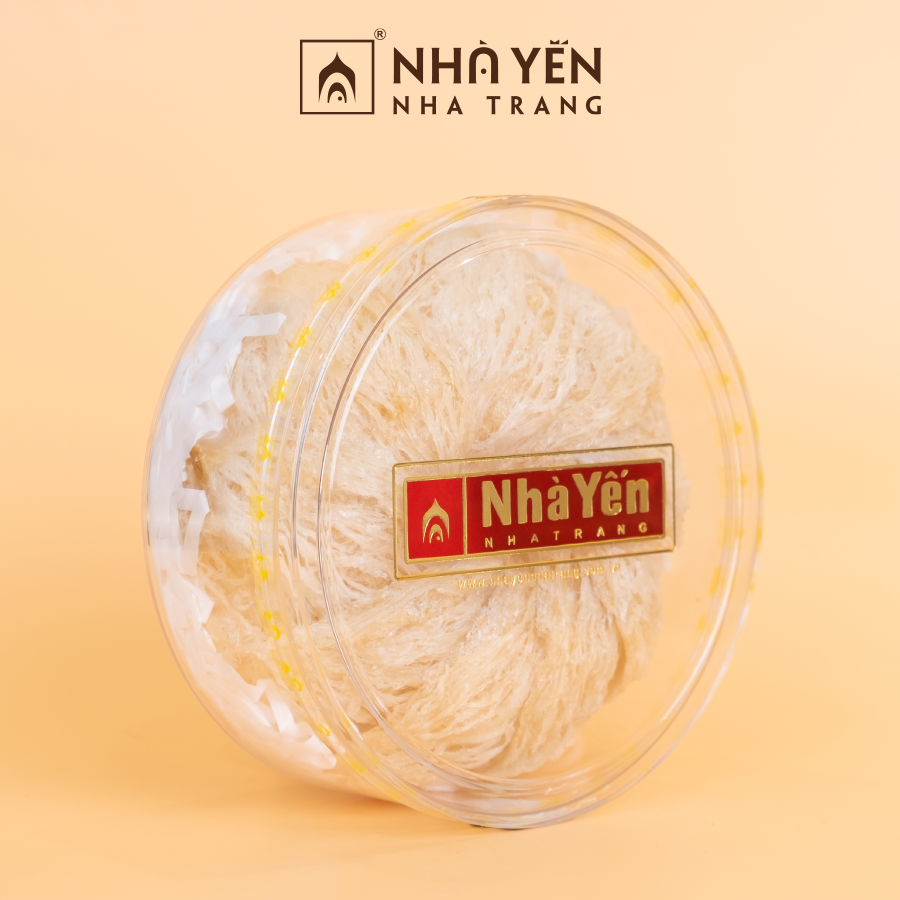 Tổ Yến Trắng Sơ Chế - Hộp 100 Gram - Loại Chất Lượng 5.0 - Tổ Yến Sơ Chế - Nhà Yến Nha Trang - Đặc Sản Nha Trang - Yến Sào Chất Lượng