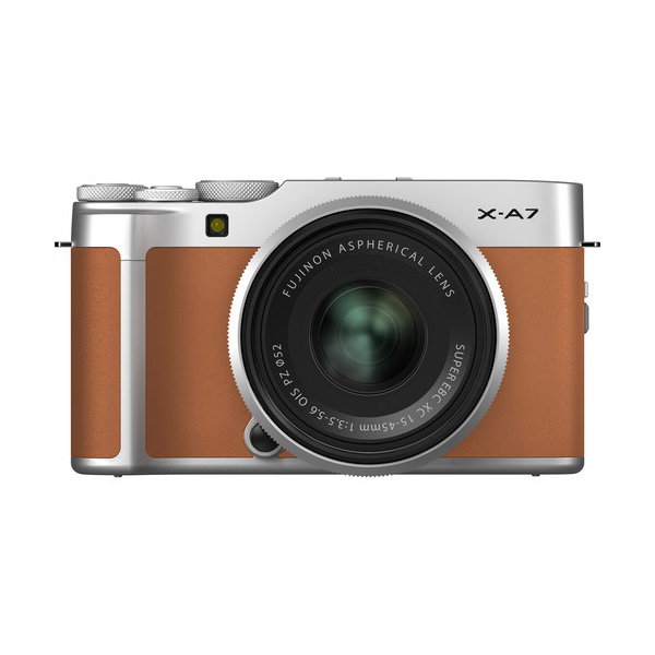 MÁY ẢNH FUJIFILM X-A7 CAMEL + 15-45MM | HÀNG CHÍNH HÃNG