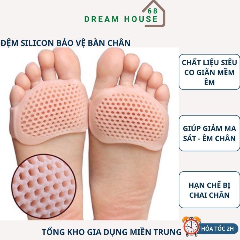 Tấm Đệm Silicon Bảo Vệ Bàn Chân Khi Mang Giày Cao Gót Tiện Dụng