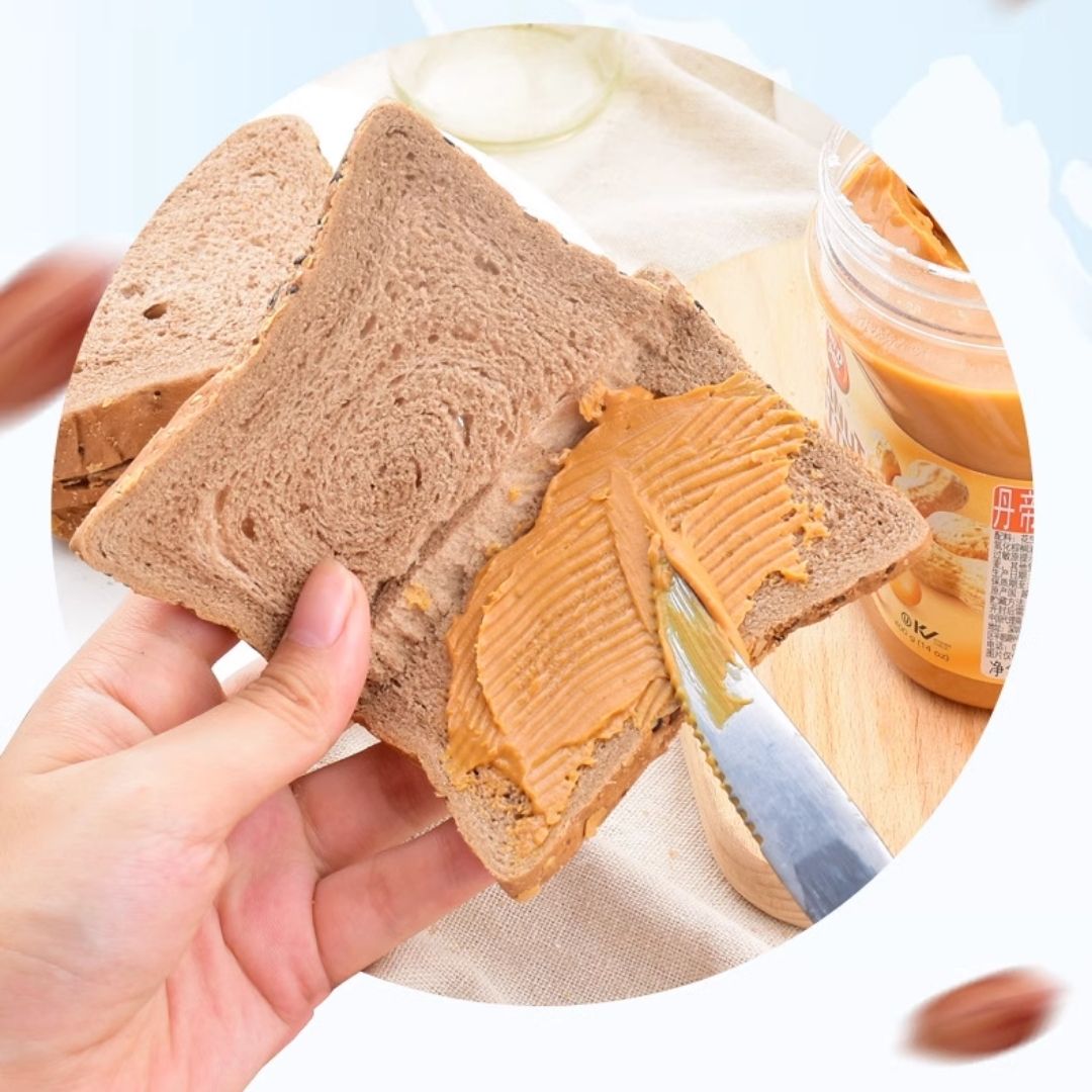 Bơ đậu phộng mịn và hạt tự nhiên không chất bảo quản, bữa ăn dinh dưỡng 400g Dan D Pak