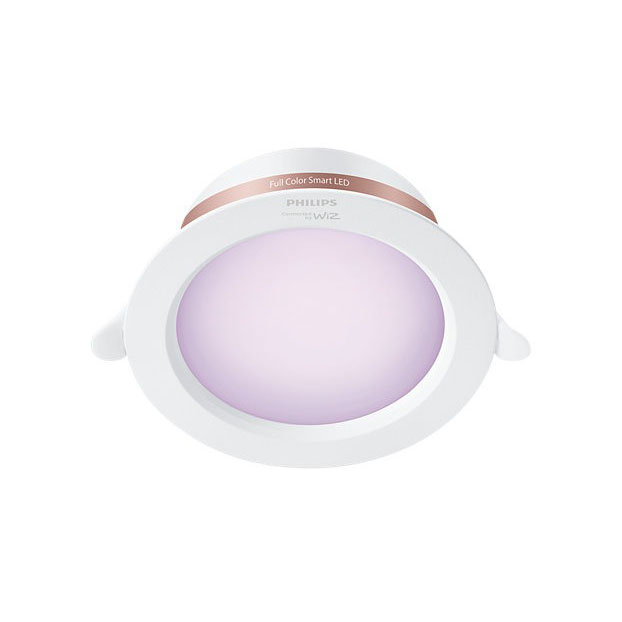 Combo 4 đèn LED âm trần thông minh WiZ Downlight Full Color 16 triệu màu Wifi &amp; Matter, Hàng Chính Hãng, Bảo hành 1 Năm