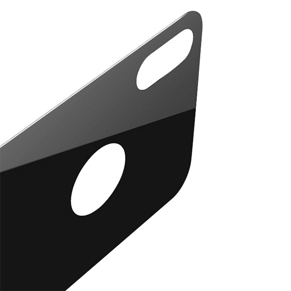 Dán Cường Lực Mocolo iPhone X Mặt Sau Màu Đen - Hàng Nhập Khẩu