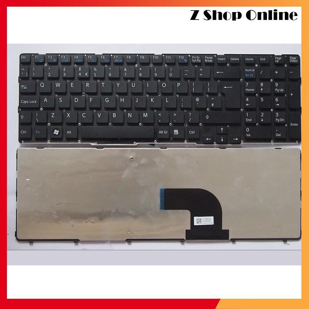 Bàn Phím Laptop Dùng Cho SONY VAIO E15 SVE15 SVE-15 SVE15 Series - ĐEN