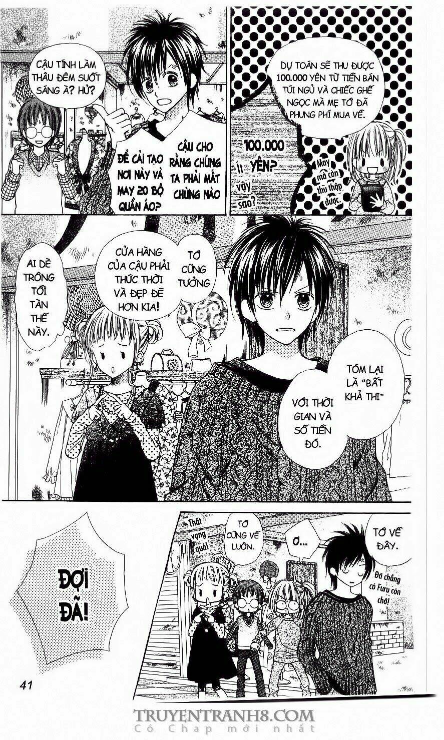 tiệm thời trang, love cotton chapter 2 11