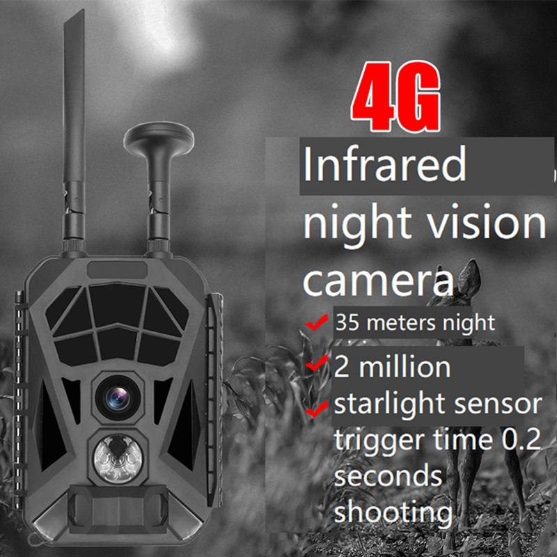 Camera máy ảnh máy ảnh săn bắn ngoài trời 1080p Máy ảnh săn bắn thứ 4G của HD HD với HG200 LTE
