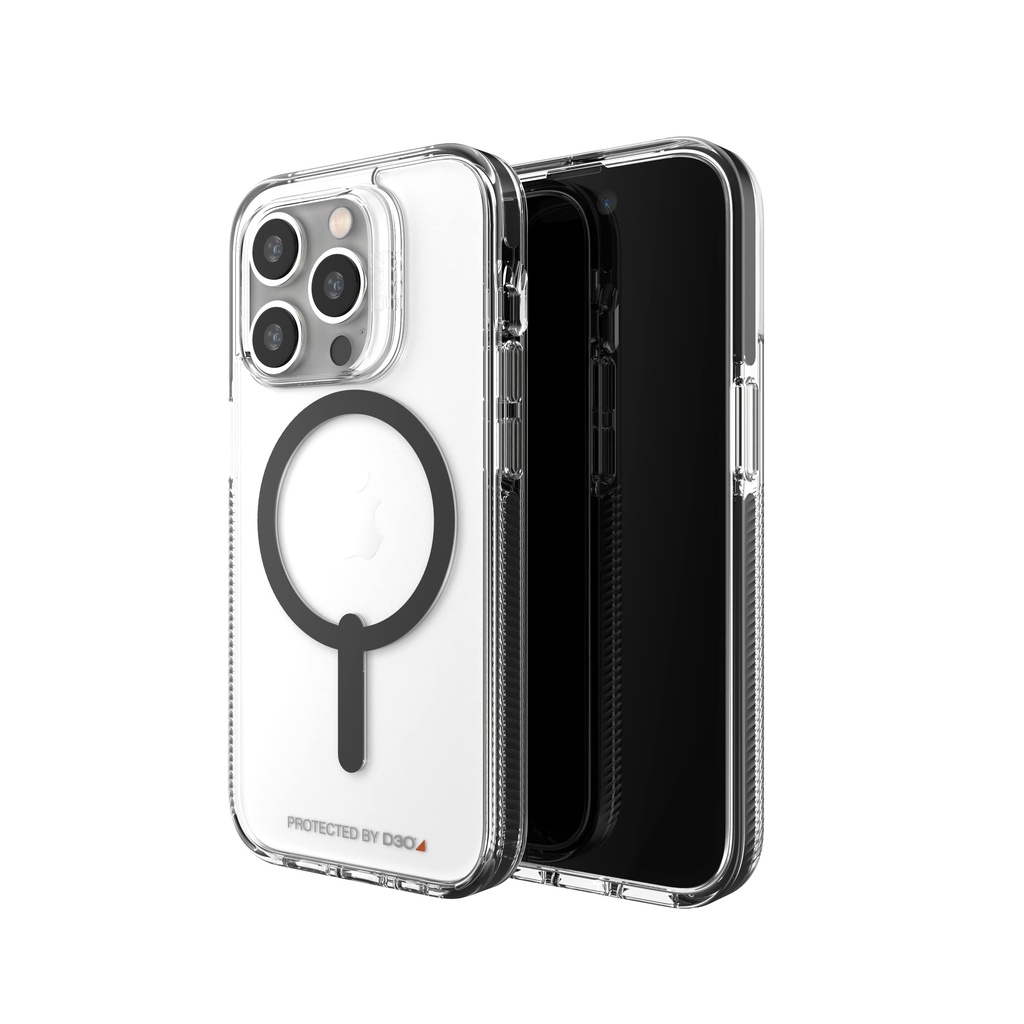 Ốp lưng bảo vệ Gear4 D3O Santa Cruz Snap 4m hỗ trợ sạc không dây cho iPhone 14 series - Hàng chính hãng