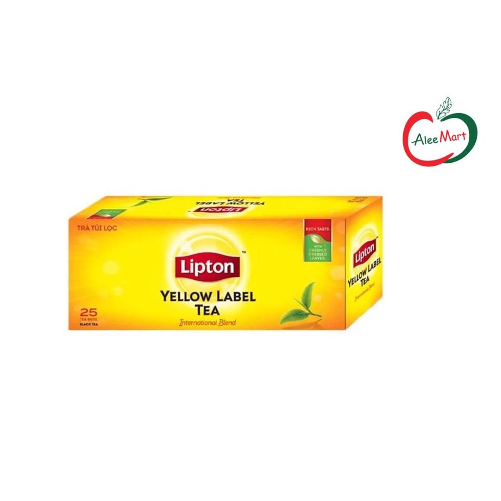 LIPTON Hộp Trà Nhãn Vàng 2Gx25