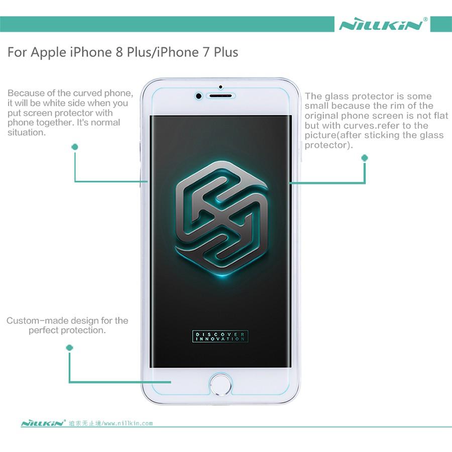 MIẾNG DÁN CƯỜNG LỰC DÀNH CHO IPHONE 8 PLUS/7 PLUS NILLKIN AMAZING H