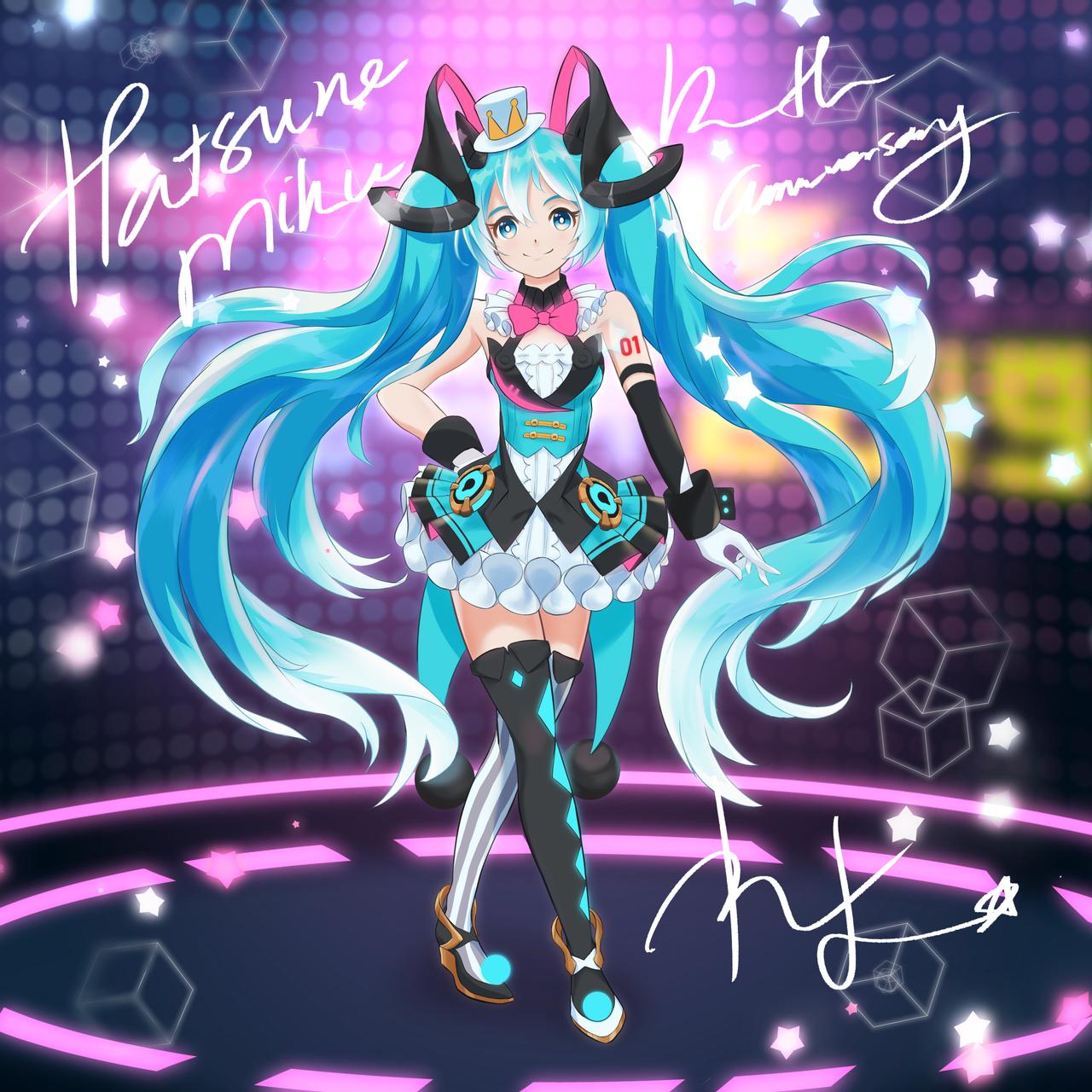 COMBO 10 TẤM POSTER A4 Hatsune Miku KHÁC NHAU