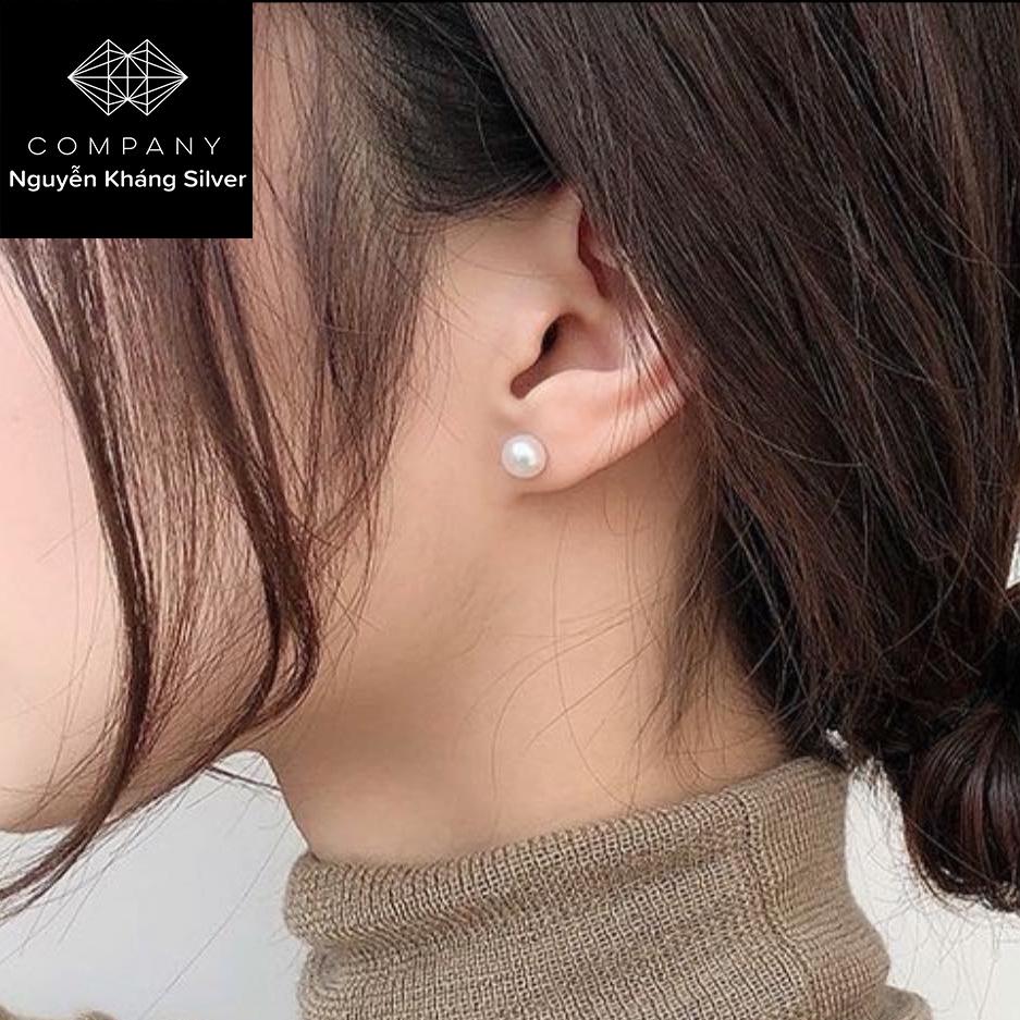 1 ĐÔI NỤ TAI BẠC GẮN TRAI