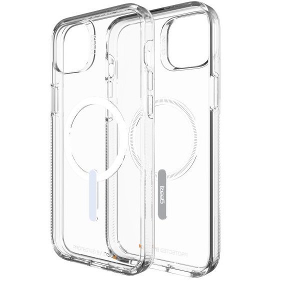 Ốp lưng bảo vệ Gear4 D3O Crystal Palace snap 4m hỗ trợ sạc không dây cho iPhone 14 series - Hàng chính hãng