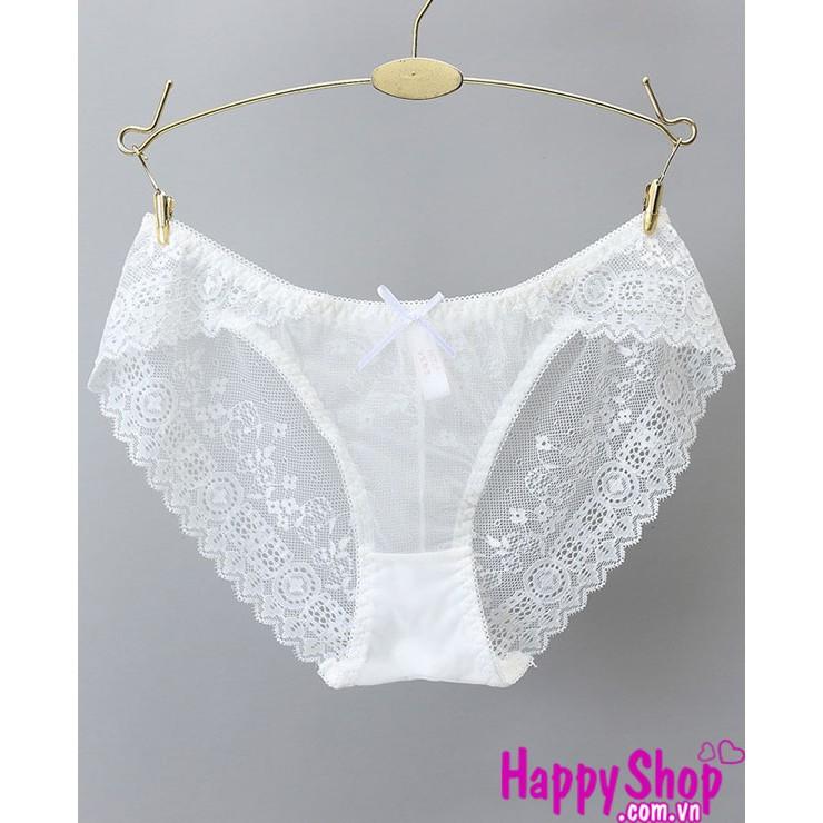 Quần lót nữ ren ôm mông gợi cảm, quần lót đẹp xuyên thấu không đường viền sexy DL579