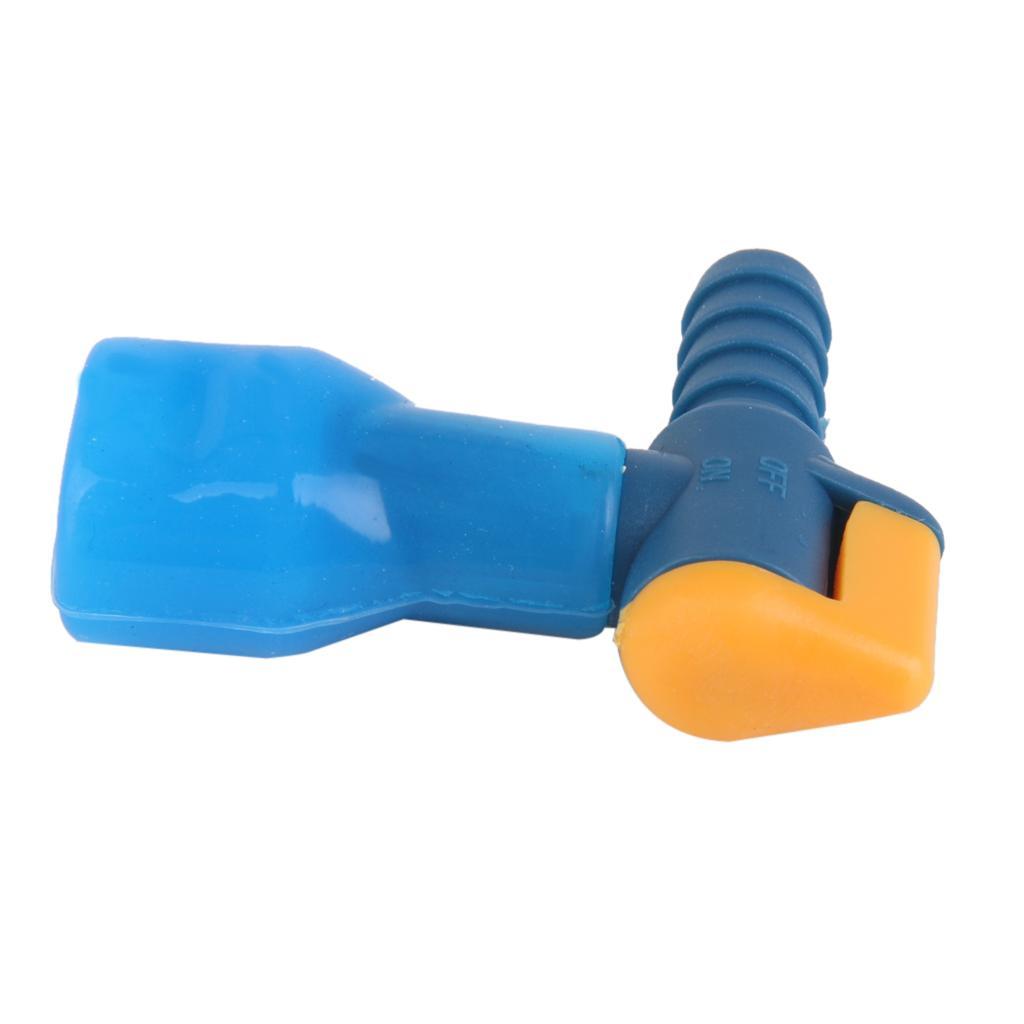 Sports Mouth Water Bladder Bag Hydration Pack Nozzle Replacement Blue 5 cm
