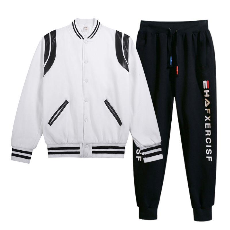 Set Bộ Đồ Nam Áo Khoác Bomber Teddy Kẻ Viền Vai Phối Quần Dài Jogger Thời Trang Zenkonu AO KHOAC NAM 046 + QUAN NAM 069