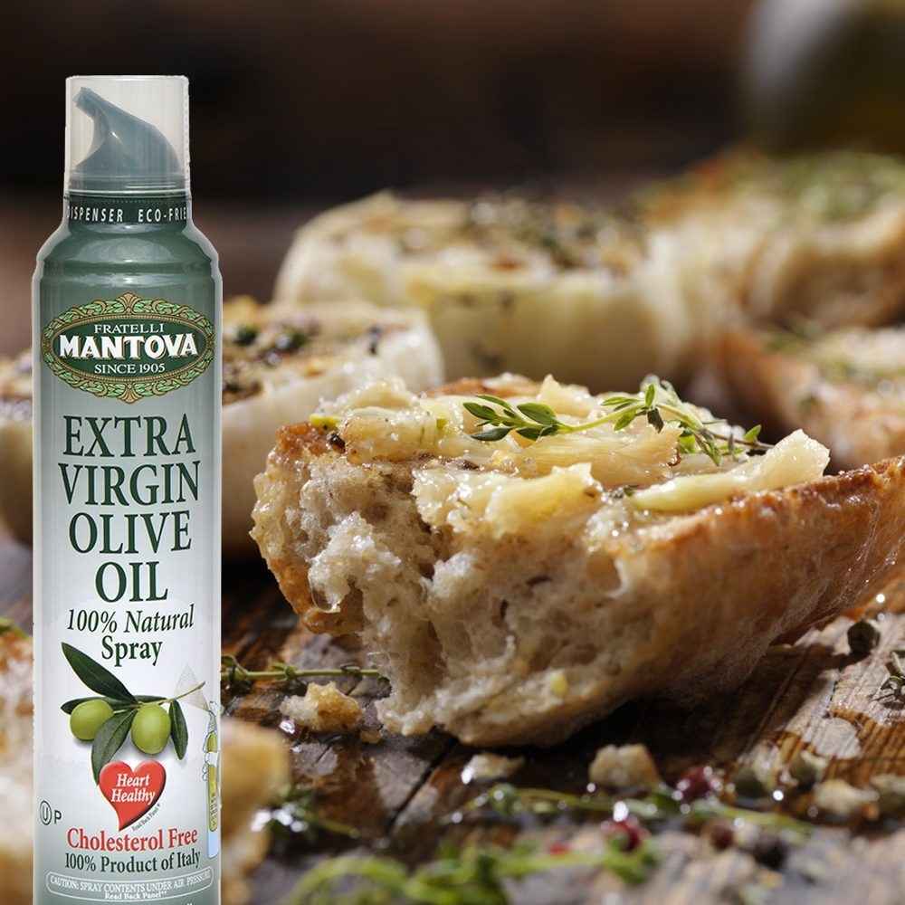 Dầu Xịt Olive Siêu Nguyên Chất Mantova (250ml) - Extra Virgin Olive Oil (250ml)