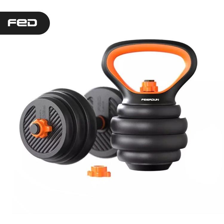 Bộ Tạ Tay FED 20kg-đều chỉnh 6 in 1 đa năng