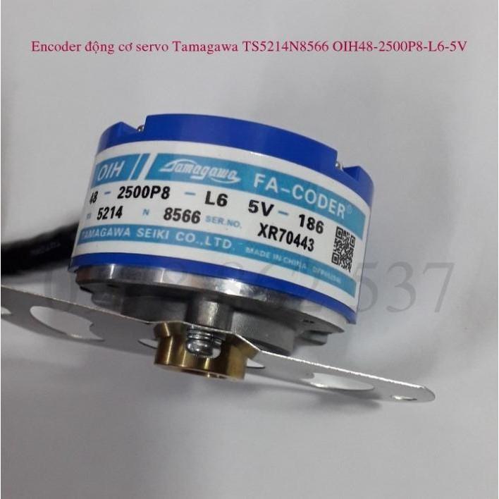 Bộ mã hóa xung Encoder động cơ servo Tamagawa TS5214N8566 OIH48-2500P8-L6-5V