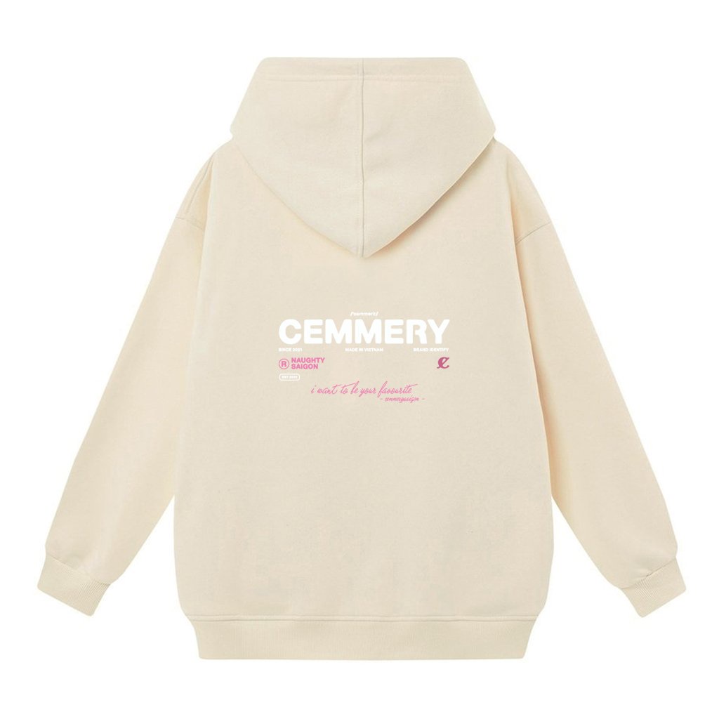 Áo khoác nỉ hoodie SAM CLO nam nữ chui có mũ tay dài thu đông freesize dáng Unisex HOODIE CEMMERY