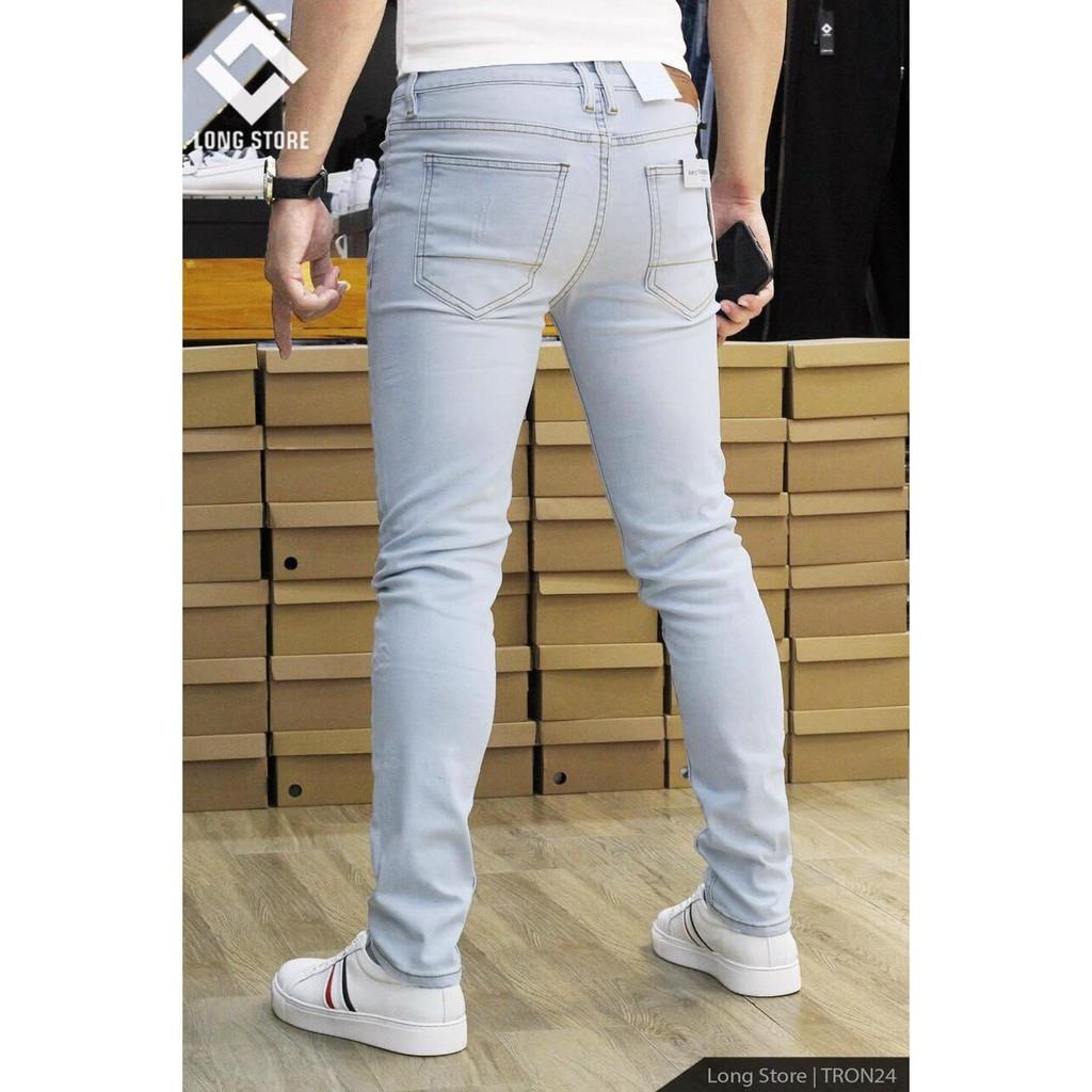 Quần Jean Nam Mẫu Mới ️️ Quần Bò Nam Chất Liệu Denim Cao Cấp Thời Trang Chuẩn Hàng Shop Tô Tồ Shop - QJNTT36