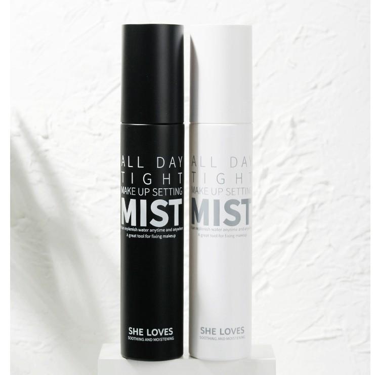 Xịt giữ nền trang điểm kiểm soát dầu Sheloves All Day Tight Makeup Mist 100ml