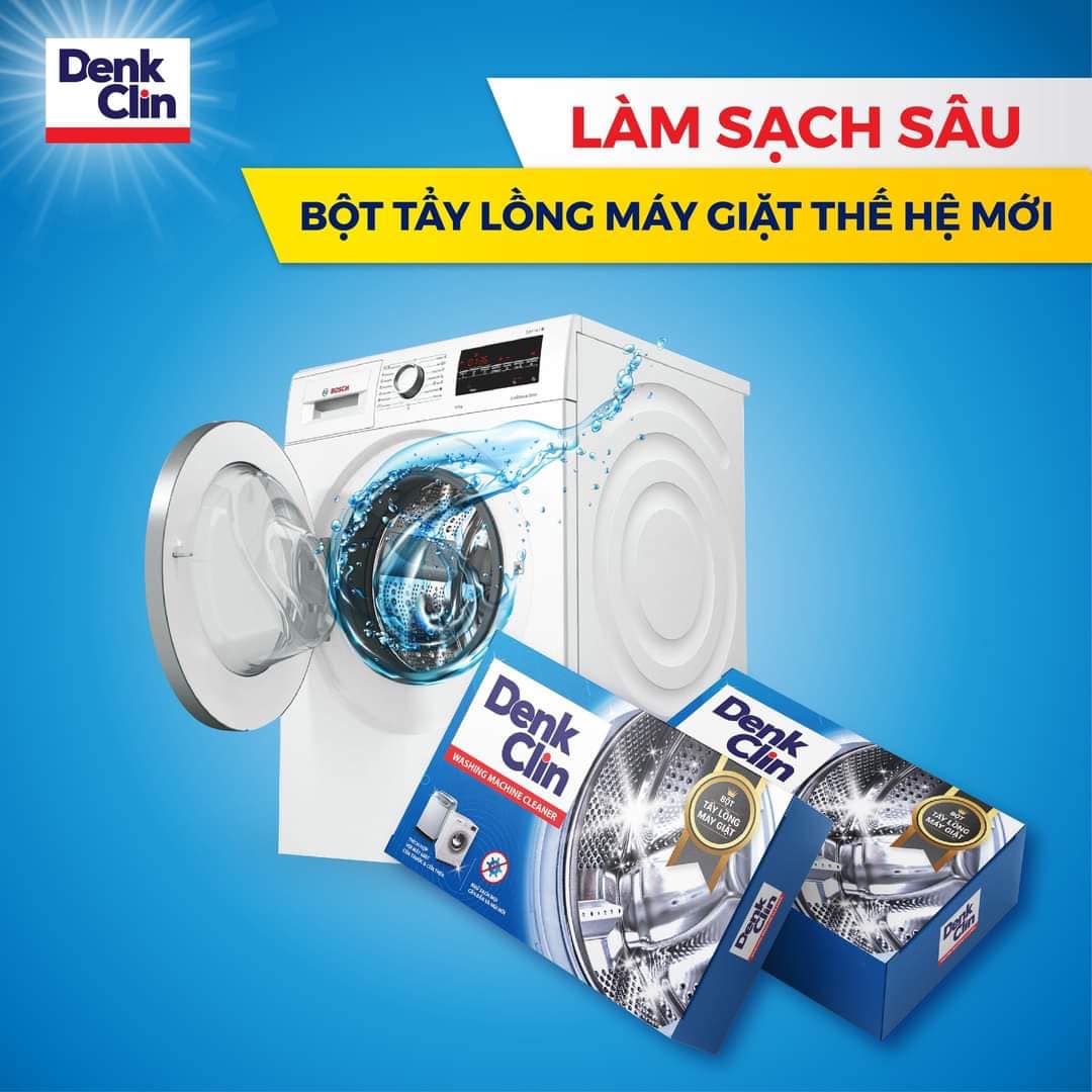 BỘT TẨY LỒNG MÁY GIẶT DENKCLIN SIÊU SẠCH HIỆU QUẢ